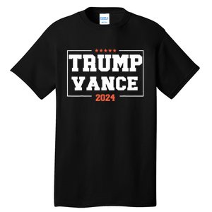 Trump Vance For President 2024 Campaign Us Election Tall T-Shirt