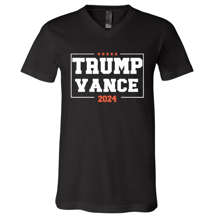 Trump Vance For President 2024 Campaign Us Election V-Neck T-Shirt