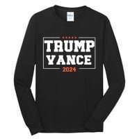 Trump Vance For President 2024 Campaign Us Election Tall Long Sleeve T-Shirt