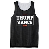 Trump Vance For President 2024 Campaign Us Election Mesh Reversible Basketball Jersey Tank