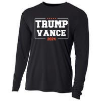 Trump Vance For President 2024 Campaign Us Election Cooling Performance Long Sleeve Crew