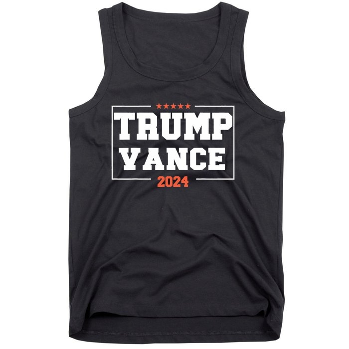 Trump Vance For President 2024 Campaign Us Election Tank Top