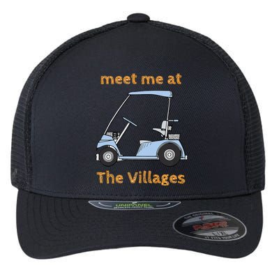 The Villages Florida Retirement Community Flexfit Unipanel Trucker Cap