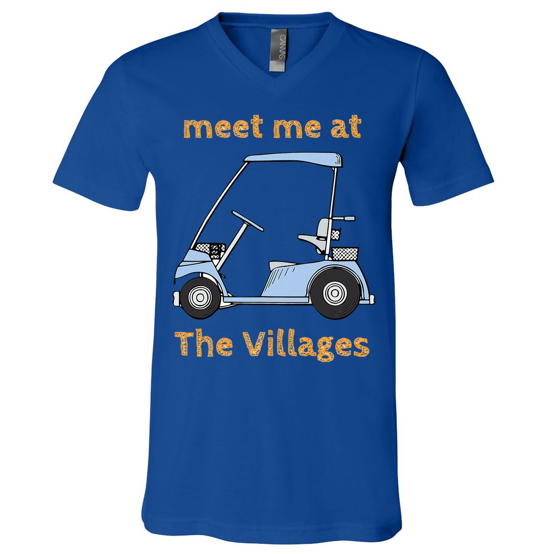 The Villages Florida Retirement Community V-Neck T-Shirt