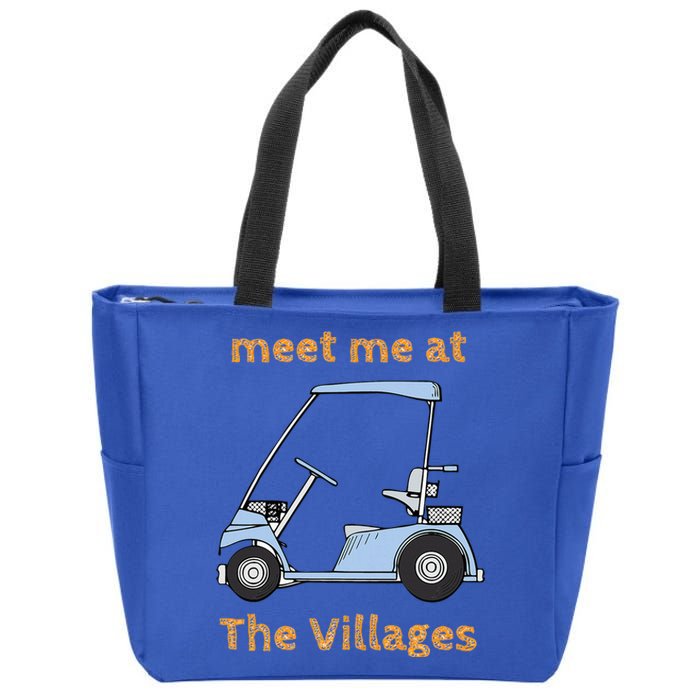 The Villages Florida Retirement Community Zip Tote Bag