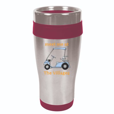 The Villages Florida Retirement Community 16oz Travel Tumbler