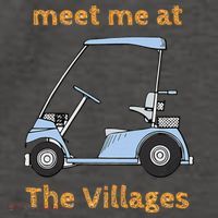 The Villages Florida Retirement Community Vector Backpack