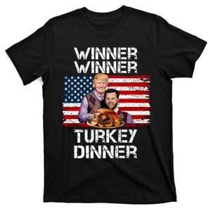 Trump Vance Funny Winner Winner Turkey Dinner Thanksgiving T-Shirt