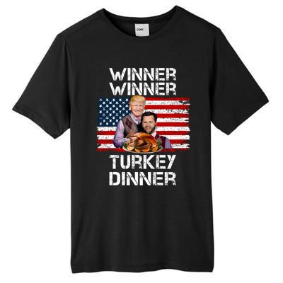 Trump Vance Funny Winner Winner Turkey Dinner Thanksgiving Tall Fusion ChromaSoft Performance T-Shirt