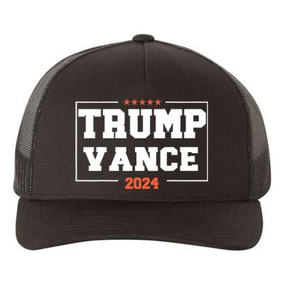 Trump Vance For President 2024 Campaign Us Election Yupoong Adult 5-Panel Trucker Hat