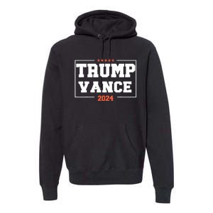 Trump Vance For President 2024 Campaign Us Election Premium Hoodie