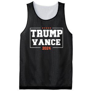 Trump Vance For President 2024 Campaign Us Election Mesh Reversible Basketball Jersey Tank