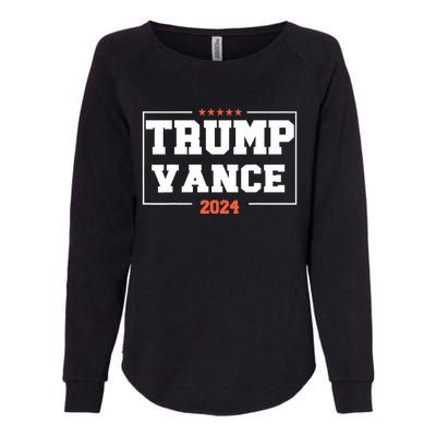 Trump Vance For President 2024 Campaign Us Election Womens California Wash Sweatshirt