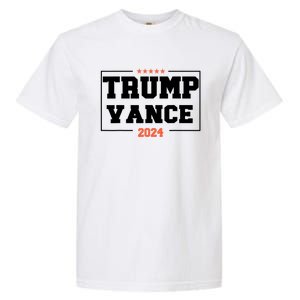 Trump Vance For President 2024 Campaign Us Election Garment-Dyed Heavyweight T-Shirt