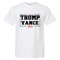 Trump Vance For President 2024 Campaign Us Election Garment-Dyed Heavyweight T-Shirt