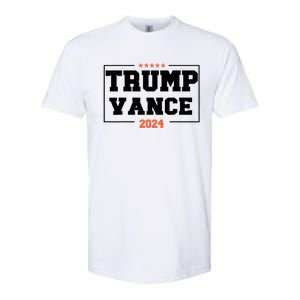 Trump Vance For President 2024 Campaign Us Election Softstyle CVC T-Shirt