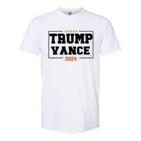 Trump Vance For President 2024 Campaign Us Election Softstyle CVC T-Shirt