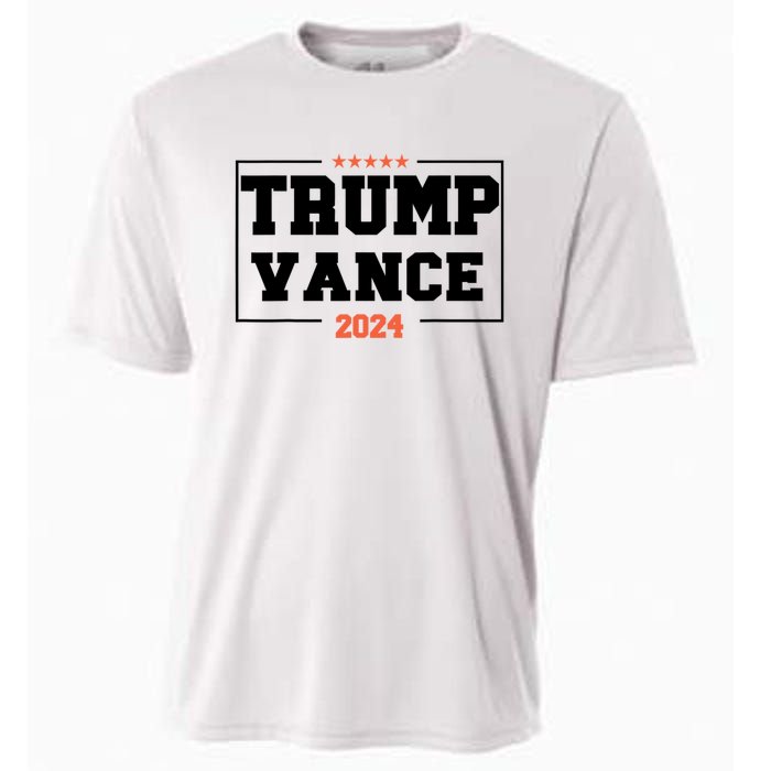 Trump Vance For President 2024 Campaign Us Election Cooling Performance Crew T-Shirt