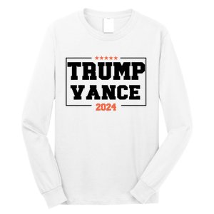 Trump Vance For President 2024 Campaign Us Election Long Sleeve Shirt