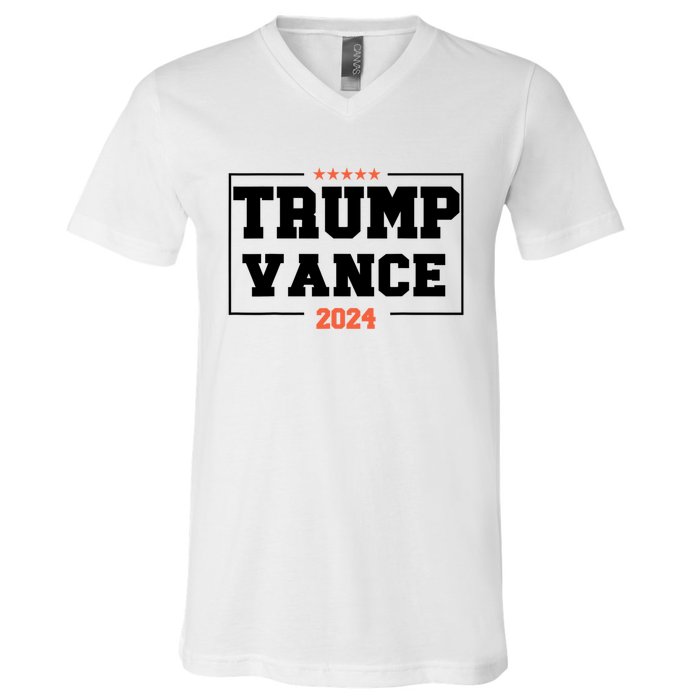 Trump Vance For President 2024 Campaign Us Election V-Neck T-Shirt