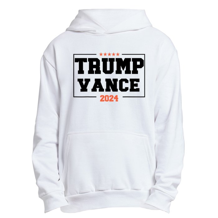 Trump Vance For President 2024 Campaign Us Election Urban Pullover Hoodie