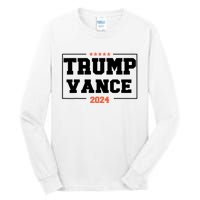 Trump Vance For President 2024 Campaign Us Election Tall Long Sleeve T-Shirt