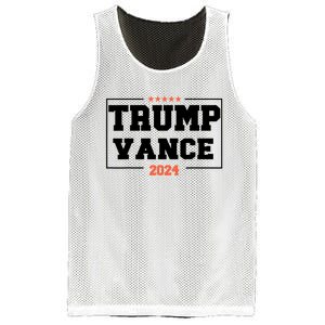 Trump Vance For President 2024 Campaign Us Election Mesh Reversible Basketball Jersey Tank