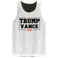 Trump Vance For President 2024 Campaign Us Election Mesh Reversible Basketball Jersey Tank