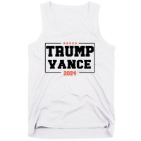 Trump Vance For President 2024 Campaign Us Election Tank Top