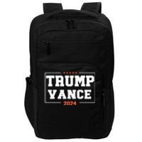 Trump Vance For President 2024 Campaign Us Election Impact Tech Backpack