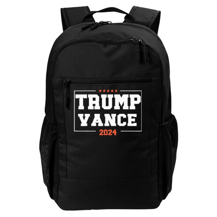 Trump Vance For President 2024 Campaign Us Election Daily Commute Backpack