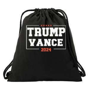 Trump Vance For President 2024 Campaign Us Election Drawstring Bag