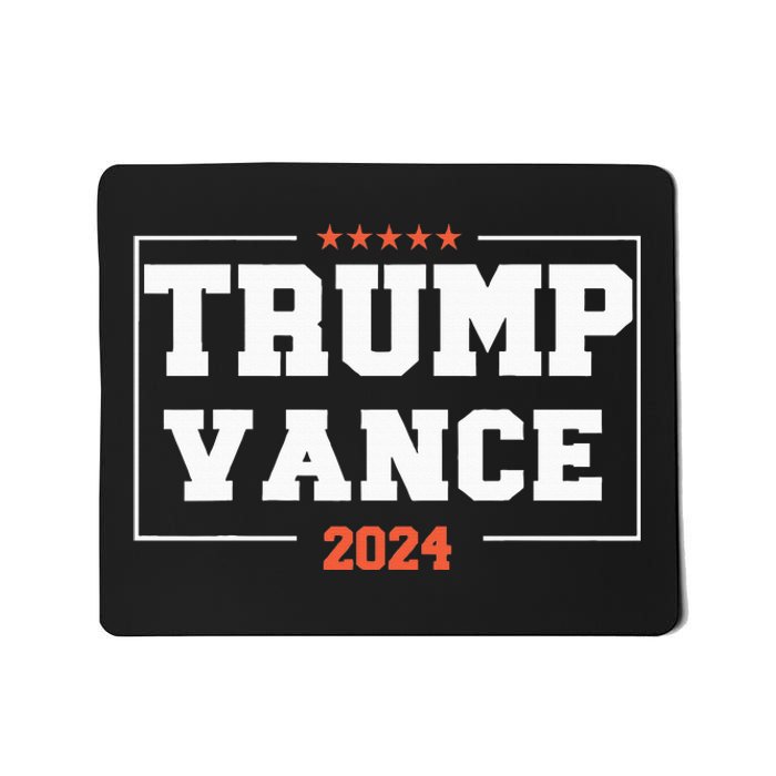 Trump Vance For President 2024 Campaign Us Election Mousepad