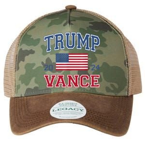 Trump Vance For President 2024 Campaign Us Election Legacy Tie Dye Trucker Hat