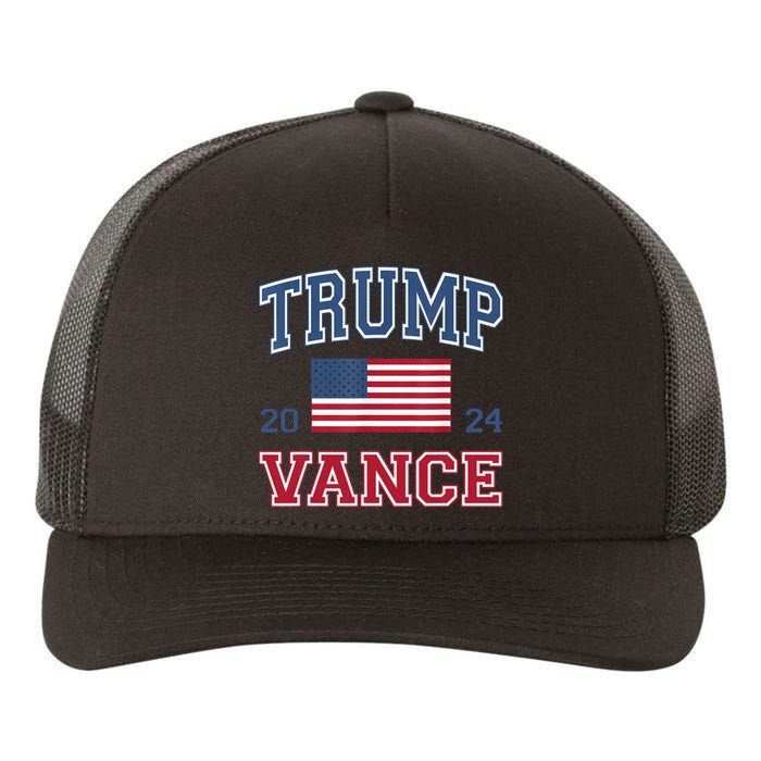 Trump Vance For President 2024 Campaign Us Election Yupoong Adult 5-Panel Trucker Hat