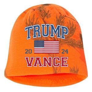 Trump Vance For President 2024 Campaign Us Election Kati - Camo Knit Beanie