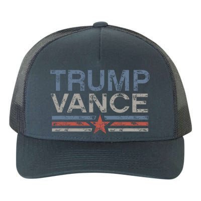 Trump Vance For President 2024 Campaign Us Election Yupoong Adult 5-Panel Trucker Hat