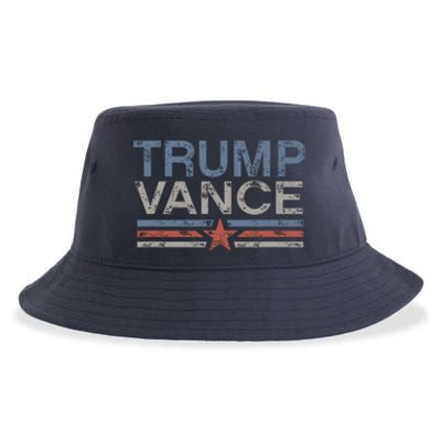 Trump Vance For President 2024 Campaign Us Election Sustainable Bucket Hat