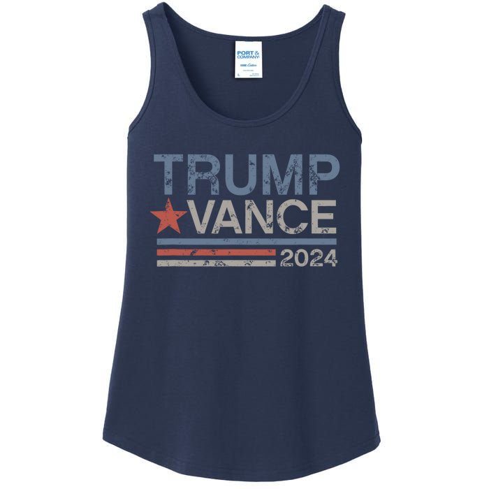 Trump Vance For President 2024 Campaign Us Election Ladies Essential Tank