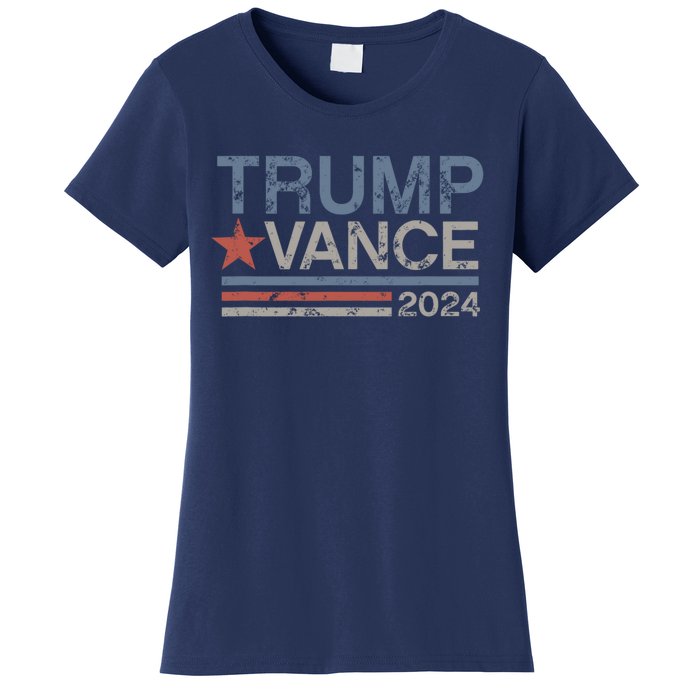 Trump Vance For President 2024 Campaign Us Election Women's T-Shirt