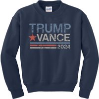 Trump Vance For President 2024 Campaign Us Election Kids Sweatshirt