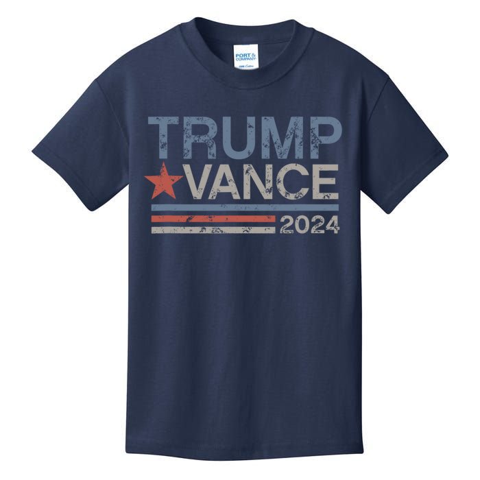 Trump Vance For President 2024 Campaign Us Election Kids T-Shirt