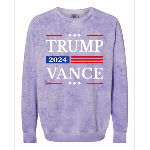 Trump Vance For President 2024 Campaign Us Election Colorblast Crewneck Sweatshirt