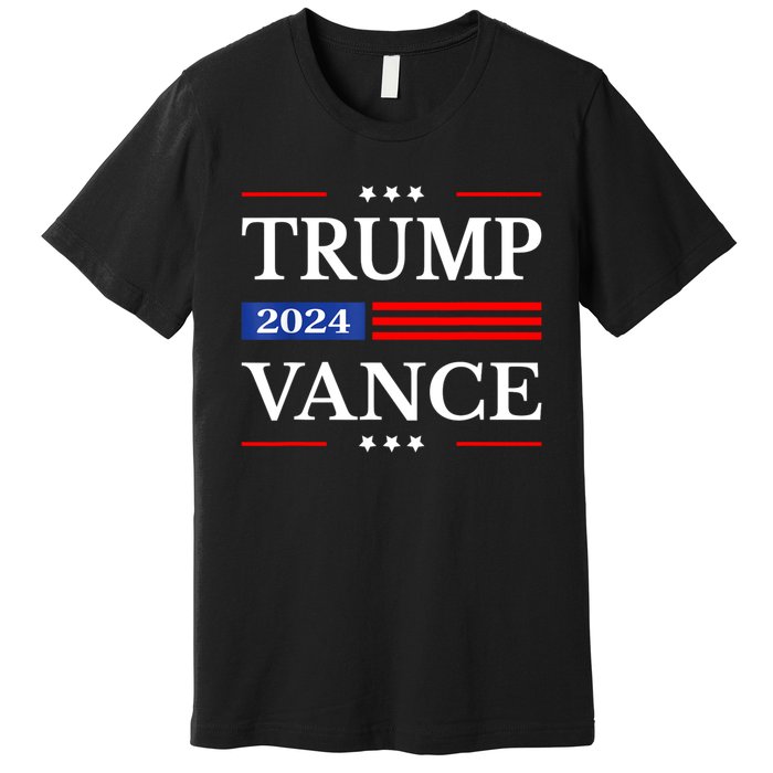 Trump Vance For President 2024 Campaign Us Election Premium T-Shirt