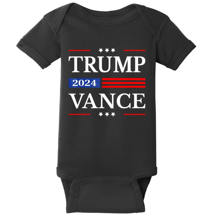 Trump Vance For President 2024 Campaign Us Election Baby Bodysuit