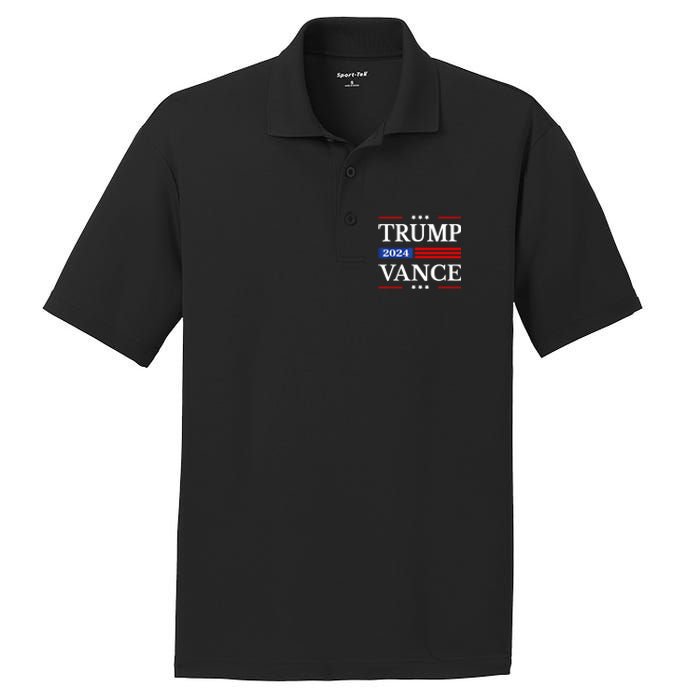 Trump Vance For President 2024 Campaign Us Election PosiCharge RacerMesh Polo