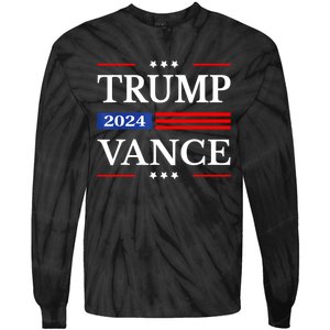 Trump Vance For President 2024 Campaign Us Election Tie-Dye Long Sleeve Shirt