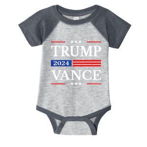 Trump Vance For President 2024 Campaign Us Election Infant Baby Jersey Bodysuit