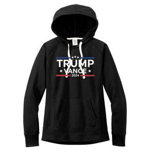 Trump Vance For President 2024 Campaign Us Election Women's Fleece Hoodie