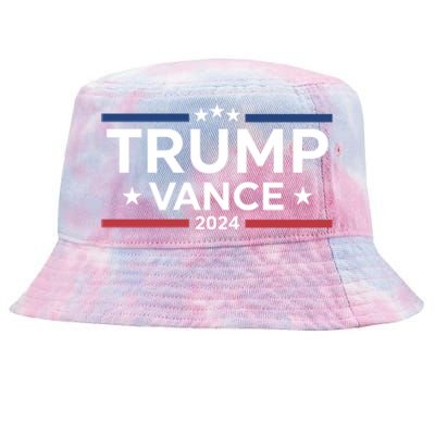 Trump Vance For President 2024 Campaign Us Election Tie-Dyed Bucket Hat